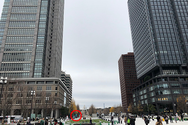 東京駅の丸ビル集合場所