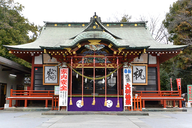 玉村八幡宮・拝殿