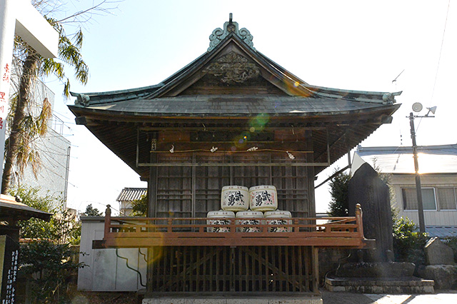 健田須賀神社・神楽殿