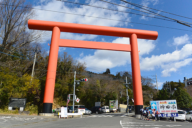 筑波山神社・鳥居