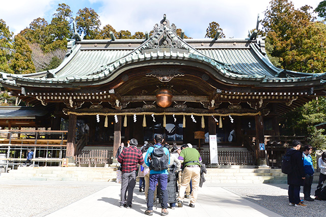 筑波山神社拝殿