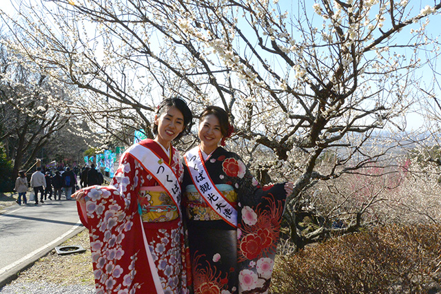 筑波山梅まつり・つくば観光大使