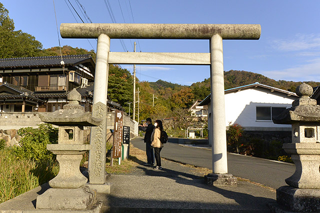 眞名井神社・鳥居