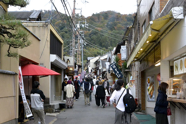 銀閣寺へ