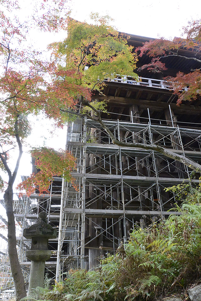 清水寺の舞台