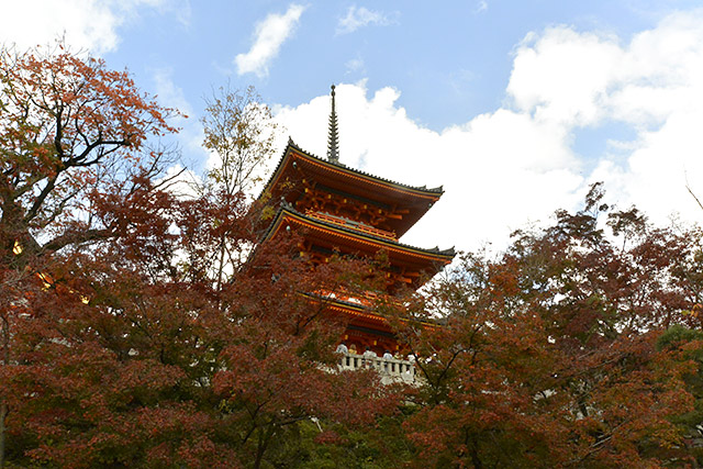 清水寺・三重塔