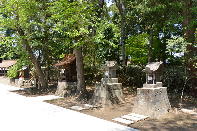 玉村八幡宮・八坂神社など