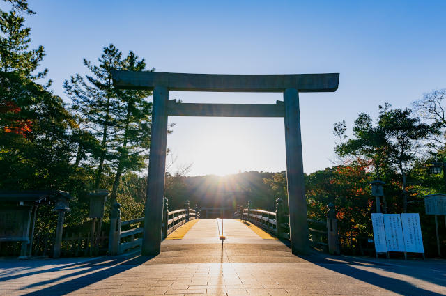 伊勢神宮の日の出