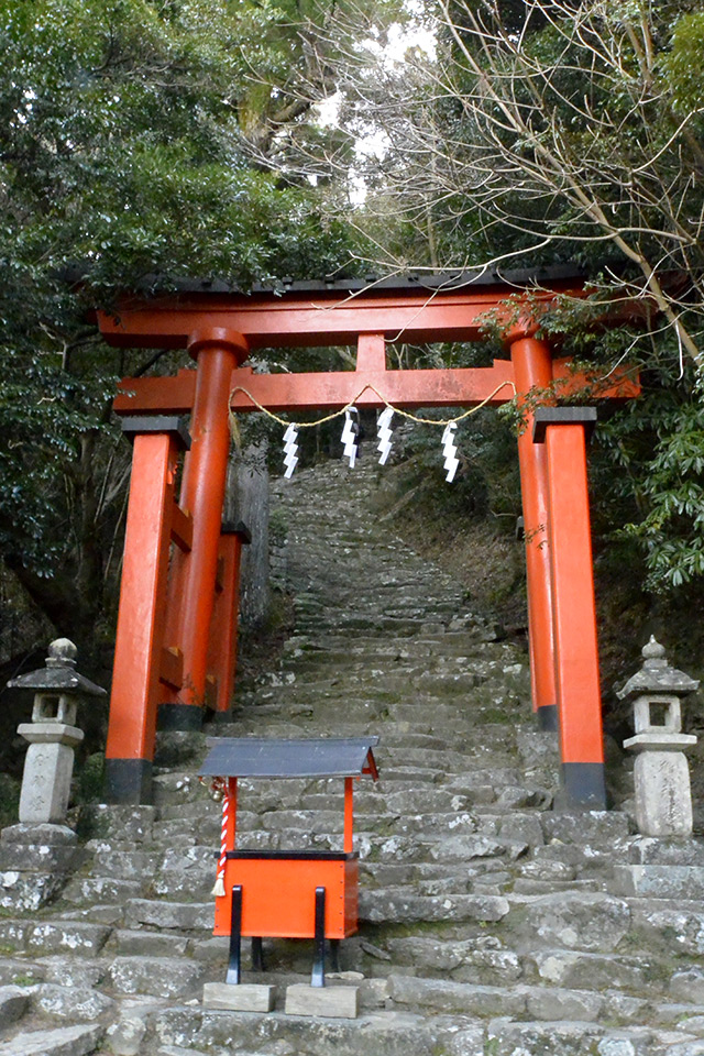 神倉神社の石段