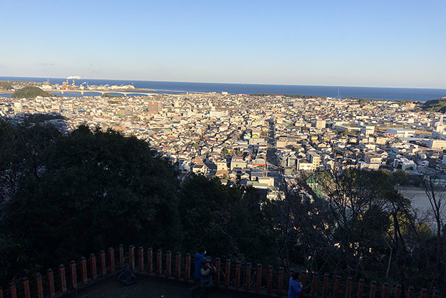 ゴトビキ岩からの眺望