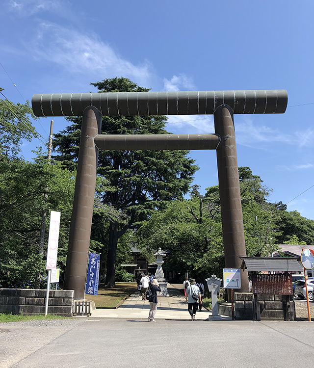 大宝八幡宮・三の鳥居