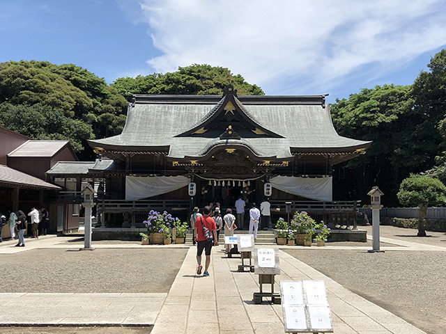 酒列磯前神社・拝殿