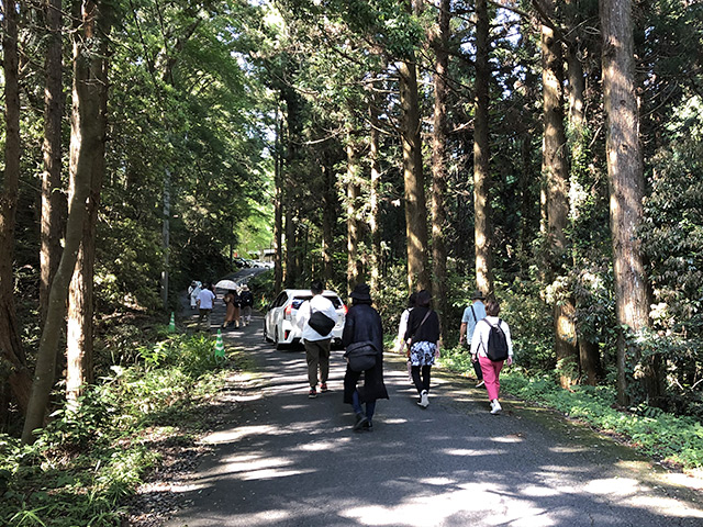 鷲子山上神社へ