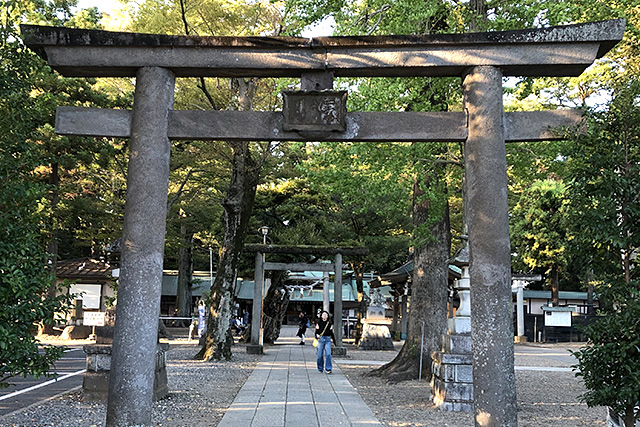 一言主神社の参道