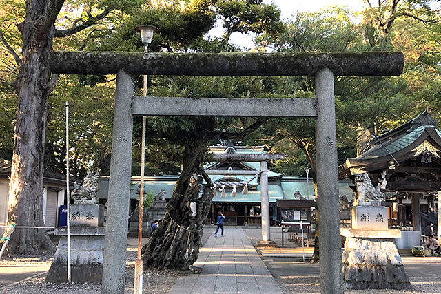 一言主神社の参道