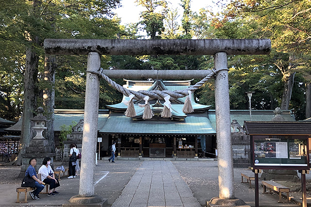 一言主神社の参道