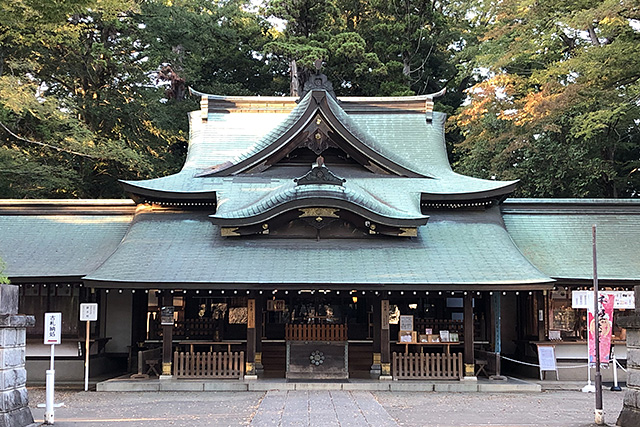 一言主神社の拝殿