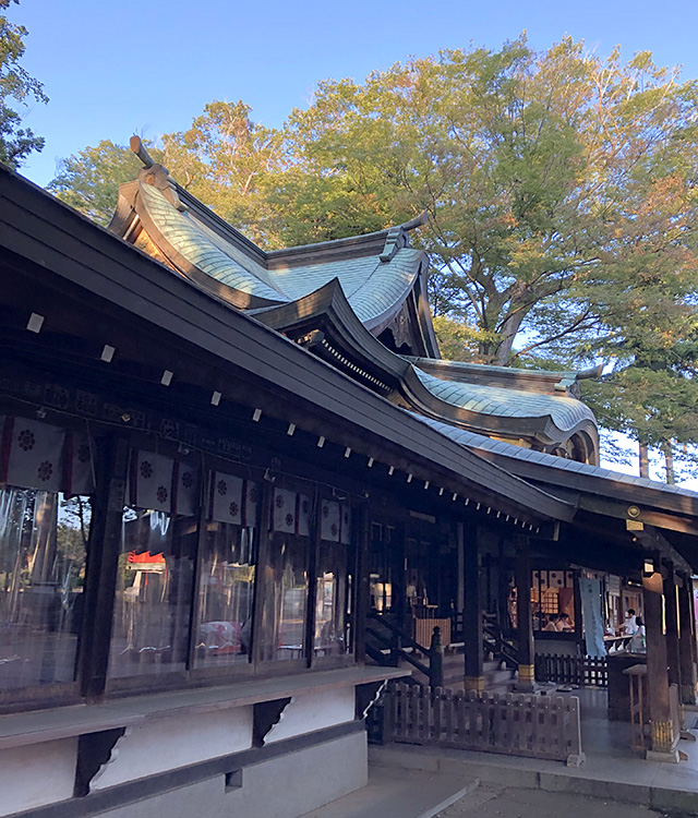 一言主神社の拝殿