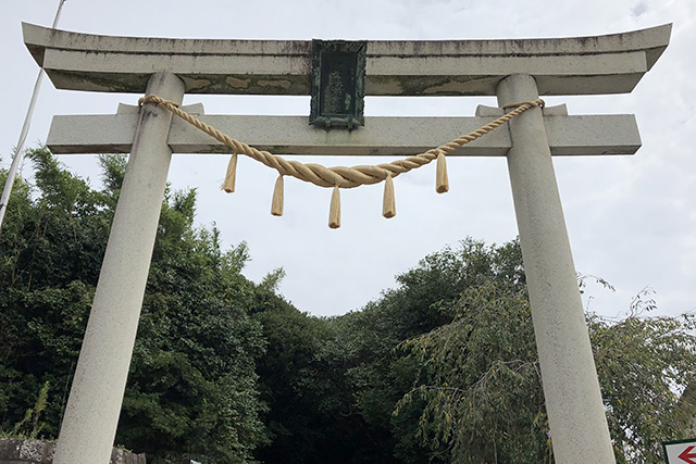 酒列磯前神社の鳥居