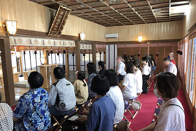 酒列磯前神社の宝くじ当選祈願