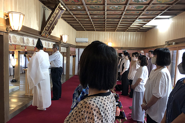 酒列磯前神社の宝くじ当選祈願