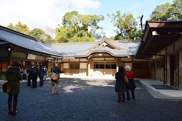 伊勢神宮外宮の神楽殿