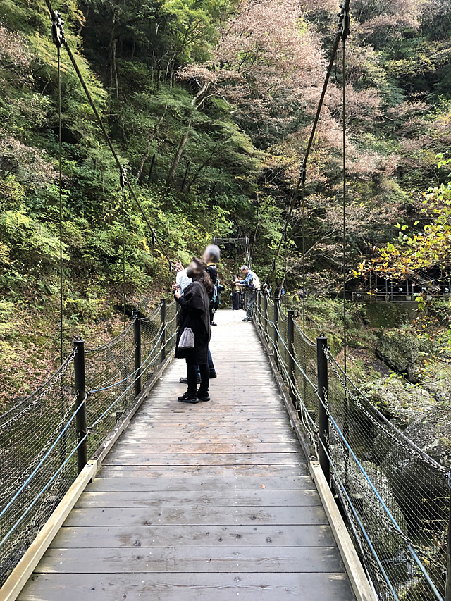 袋田の滝・吊り橋