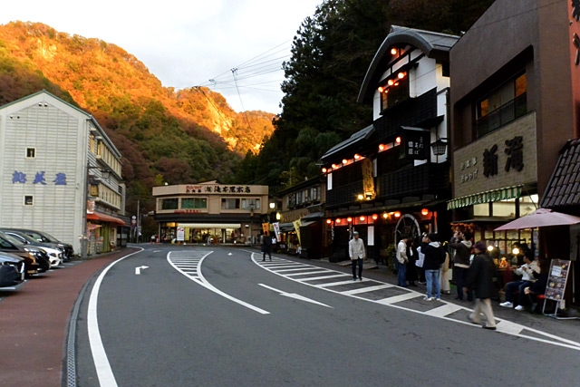 袋田の滝・街並み