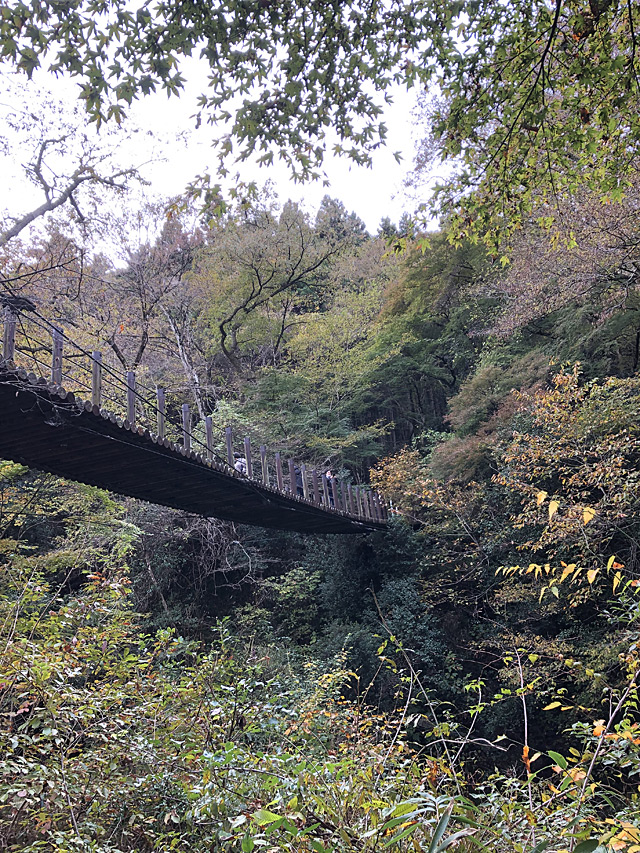 汐見滝吊り橋