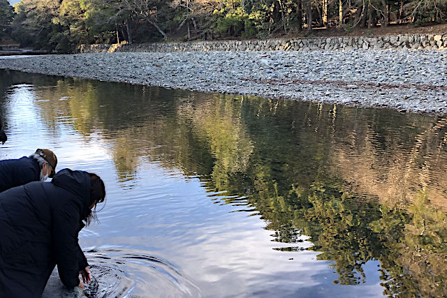 五十鈴川御手洗場