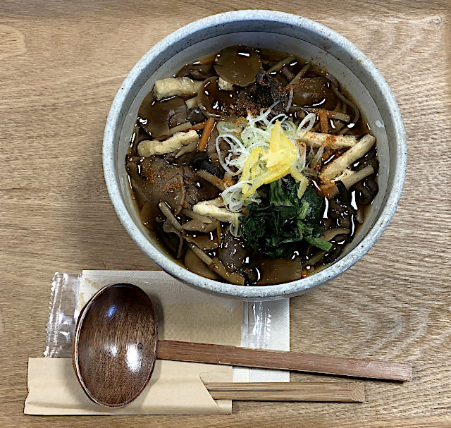 きのこ蕎麦