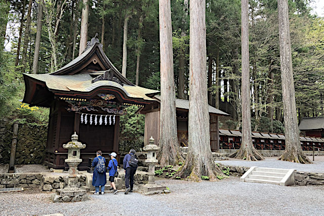 三峯神社の日本武尊社・伊勢神宮・摂末社