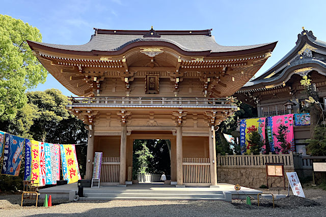 大甕神社の神門