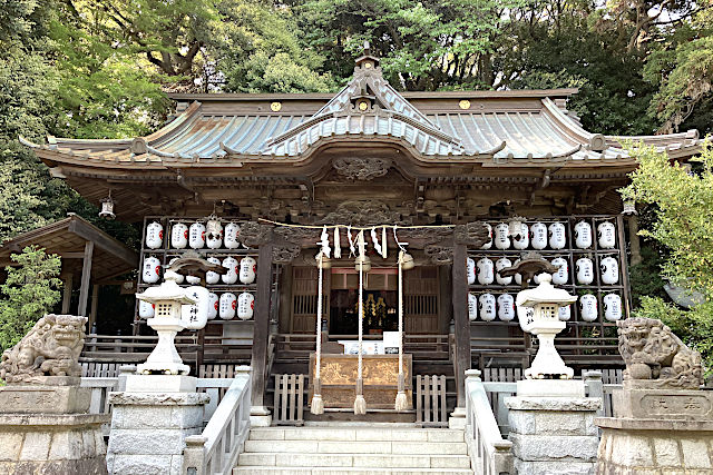 大甕神社の拝殿