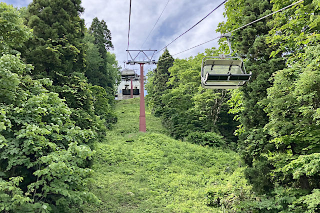 野尻湖テラスへ