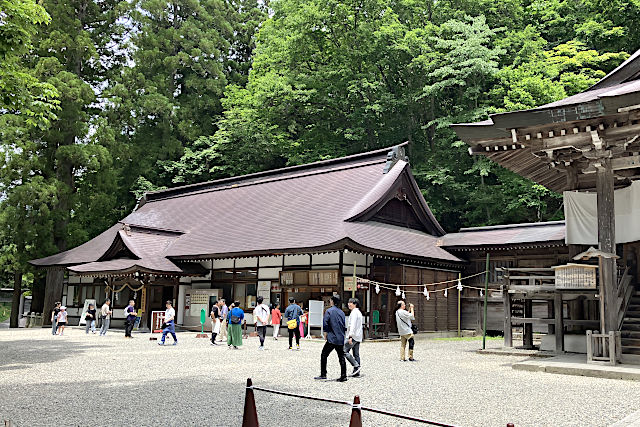 戸隠神社・中社の社務所