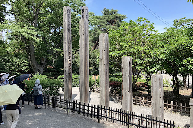 善光寺・回向柱