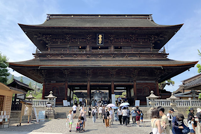 善光寺・山門