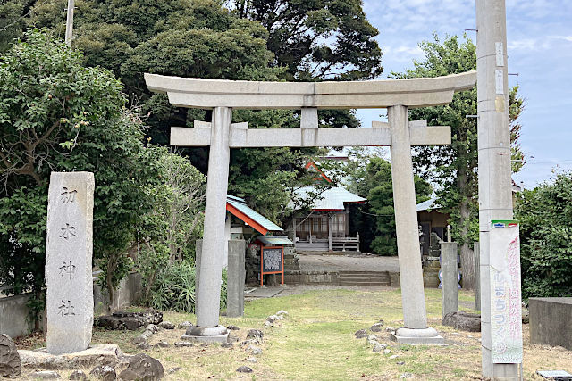 初木神社の鳥居