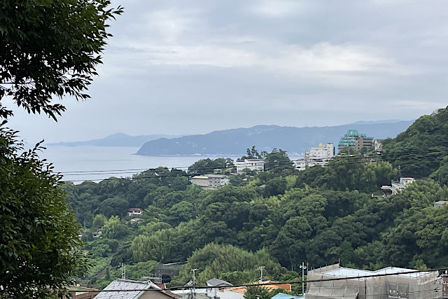 伊豆山神社からの眺望