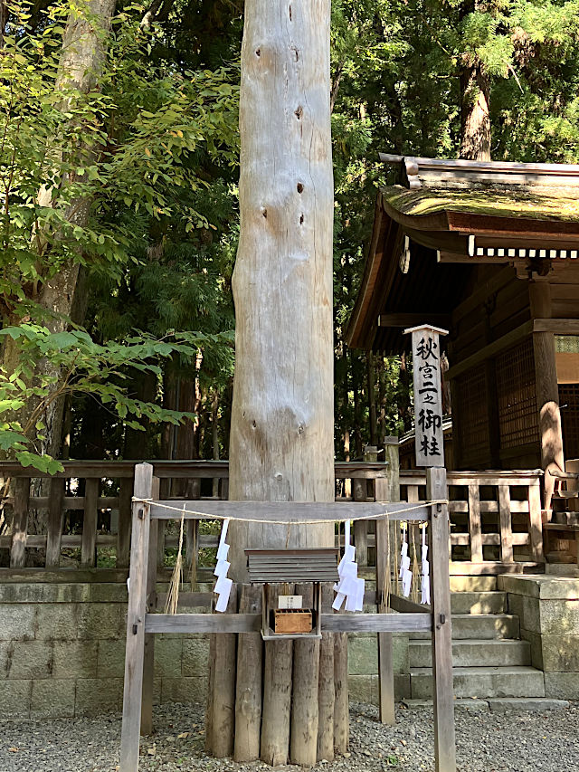 下社・秋宮 二之御柱