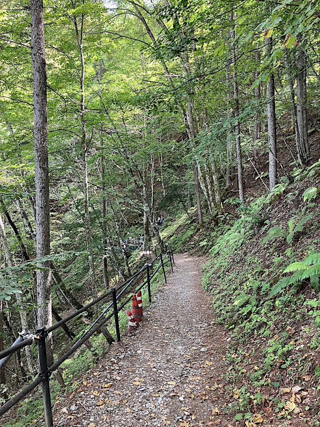 分杭峠・氣場へ