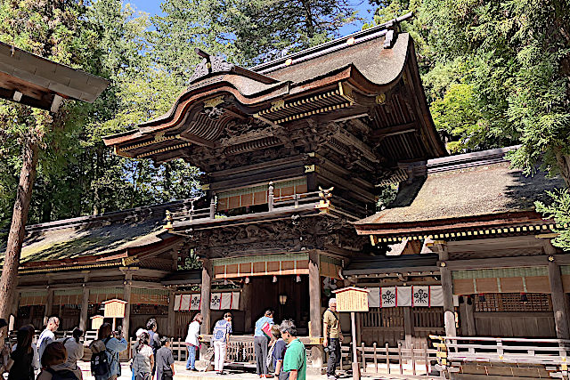 下社・春宮 幣拝殿