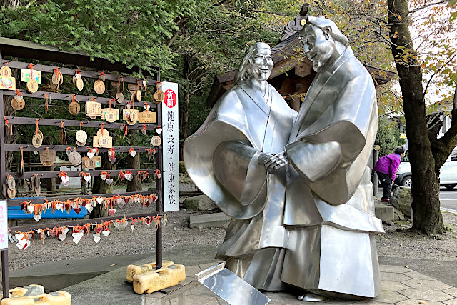 ステンレスの道祖神