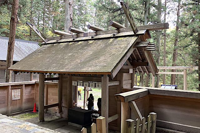 仁科神明宮・神門