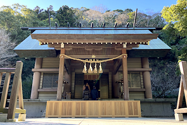 安房神社・上の宮