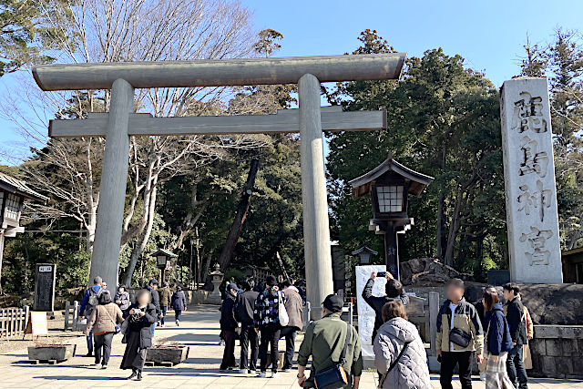 鹿島神宮の大鳥居