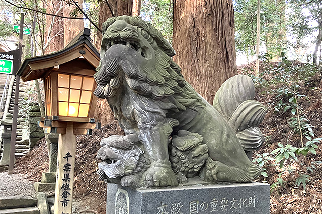 高千穂神社の狛犬