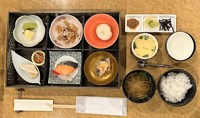 石巻グランドホテルの朝食