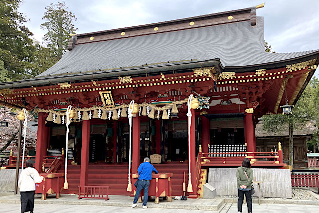 塩釜神社の別宮拝殿